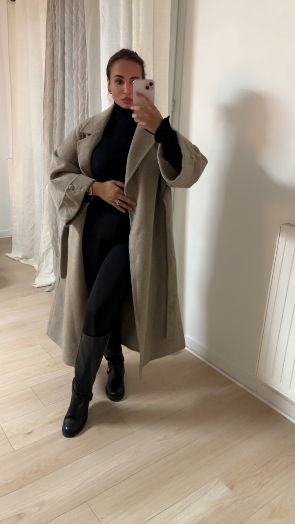 Manteau laine
