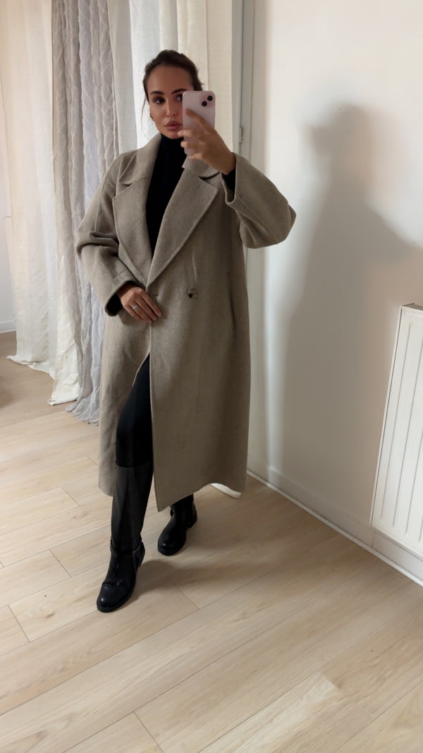 Manteau laine