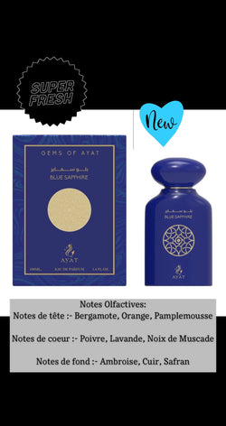 Parfum Ayat blue Sapphire